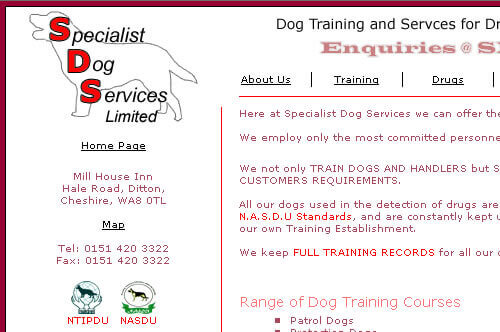 Specialist Dog Services